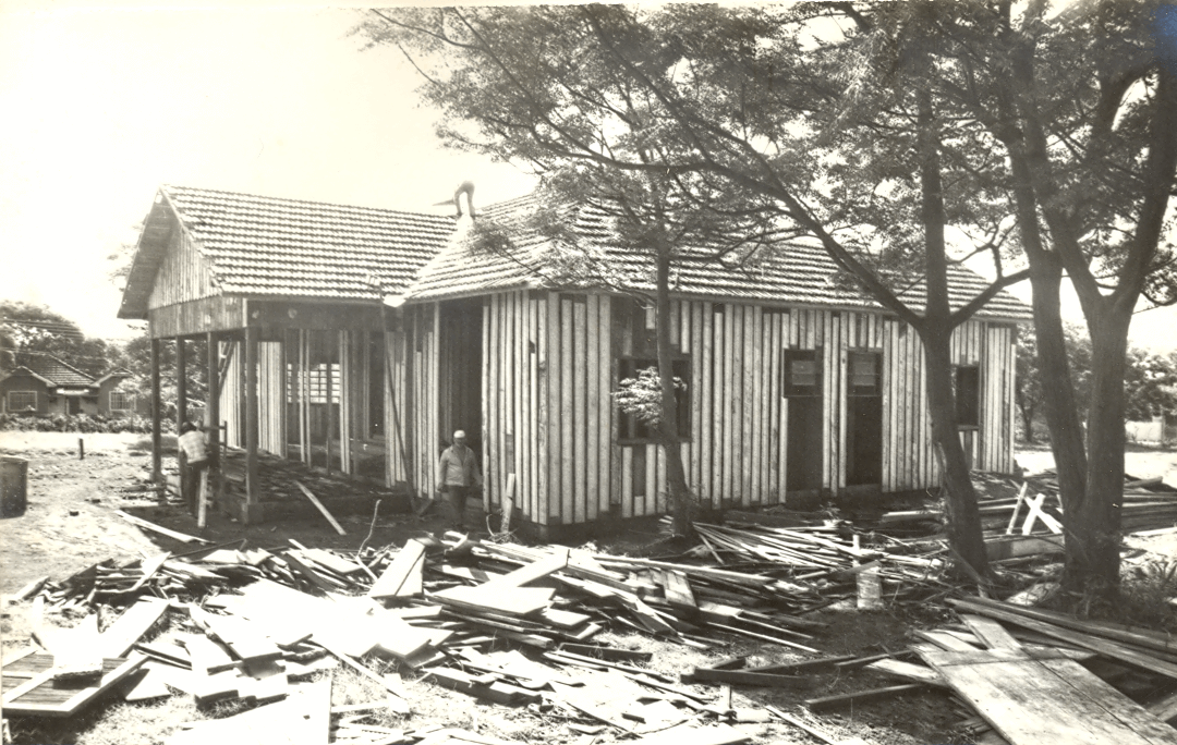 Uma das primeiras casas do Maringá Novo - Década de 1940 