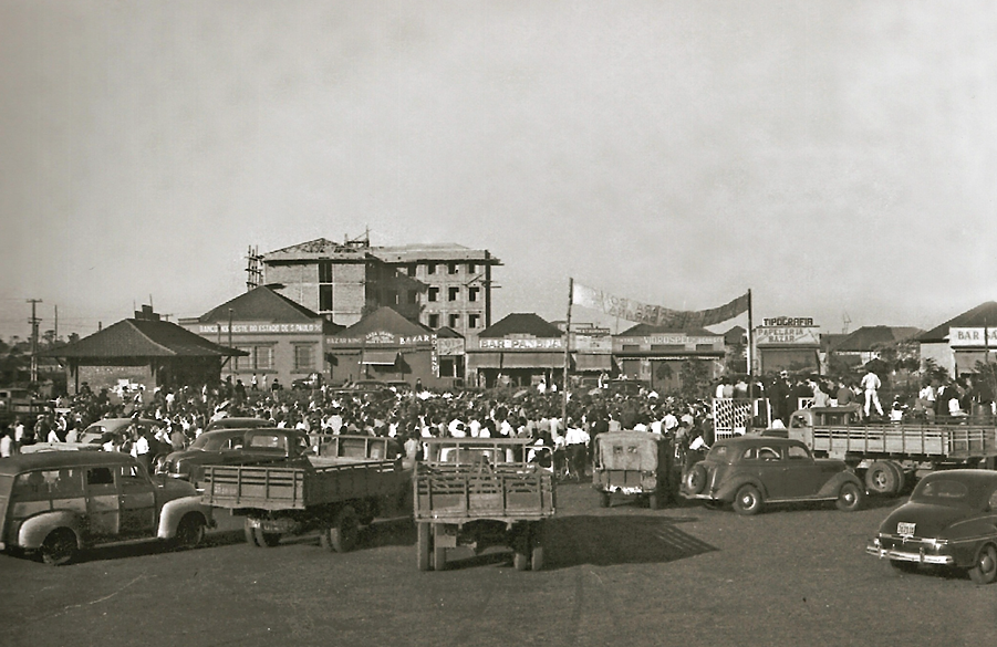 Praça da Rodoviária - Década de 1950