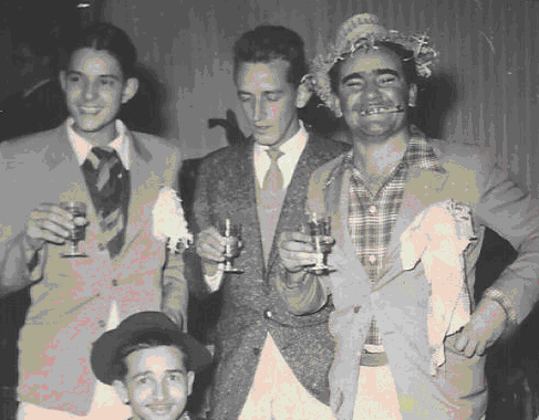 Festa junina do Grêmio dos Comerciários - 1955