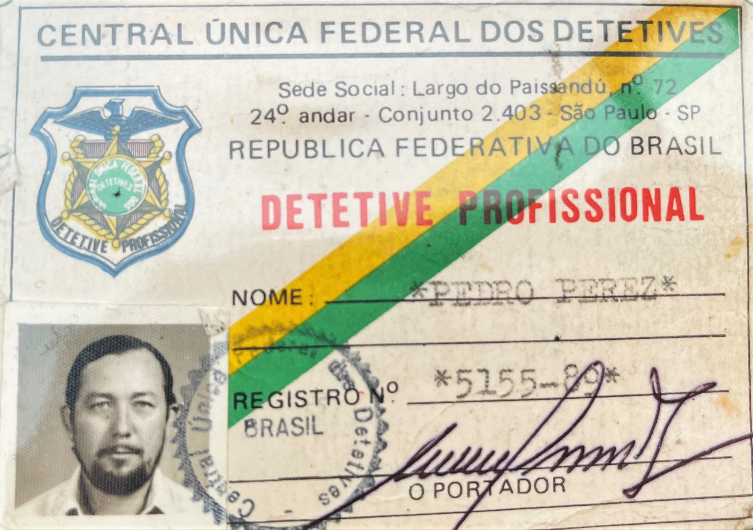 Detetive Perez - Década de 1970