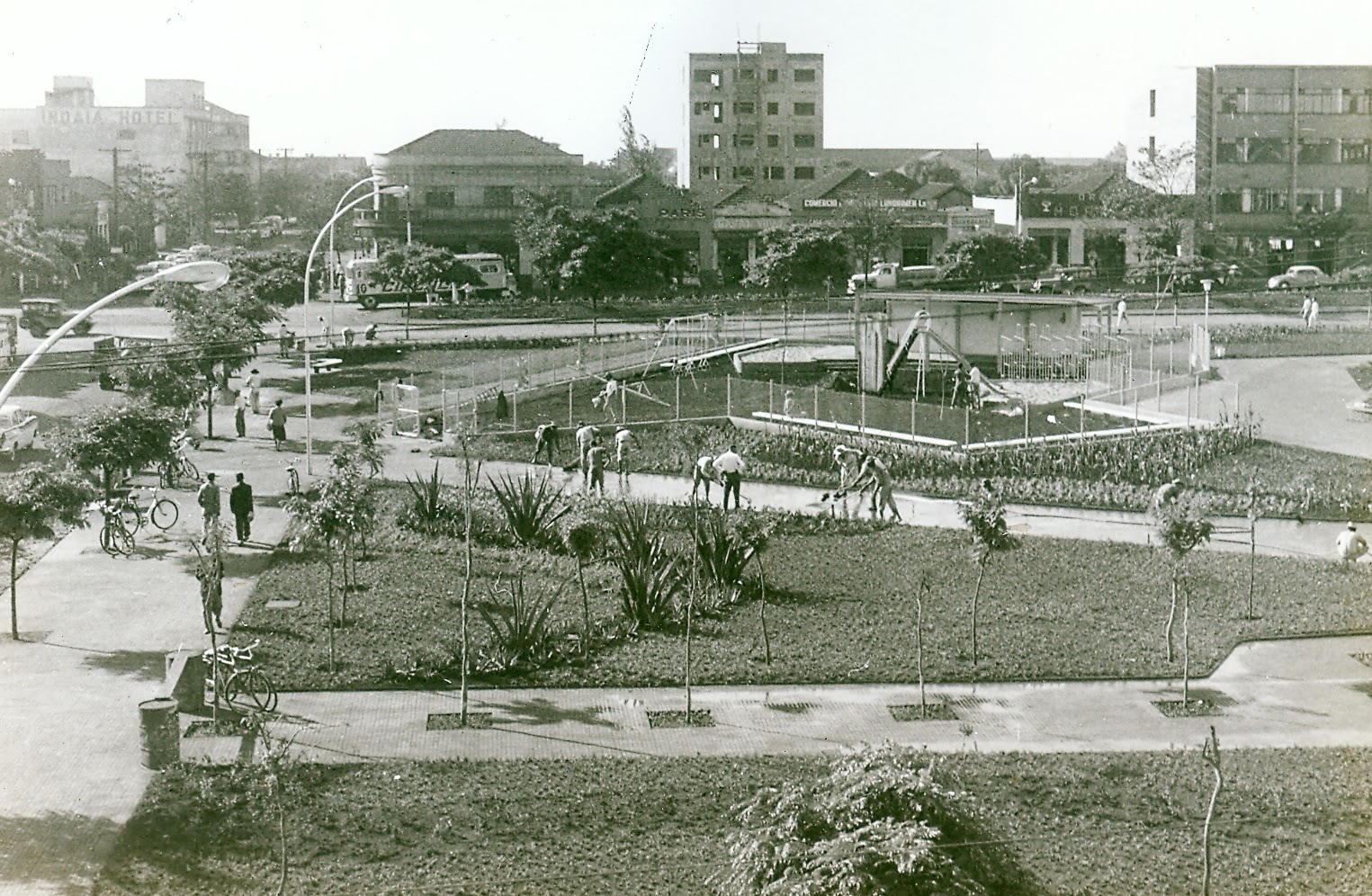 Praça Napoleão Moreira da Silva - Década de 1960