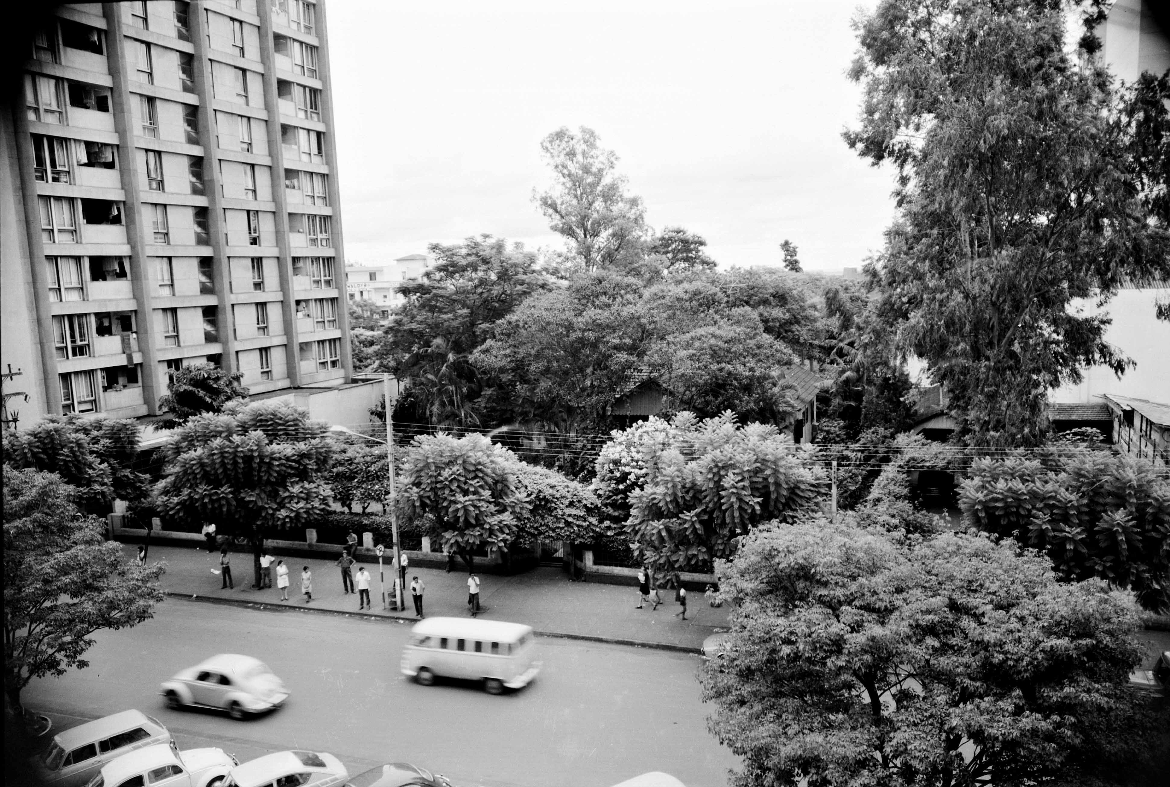 Avenida Brasil e residência de Alfredo Nyffeler - Anos 1980