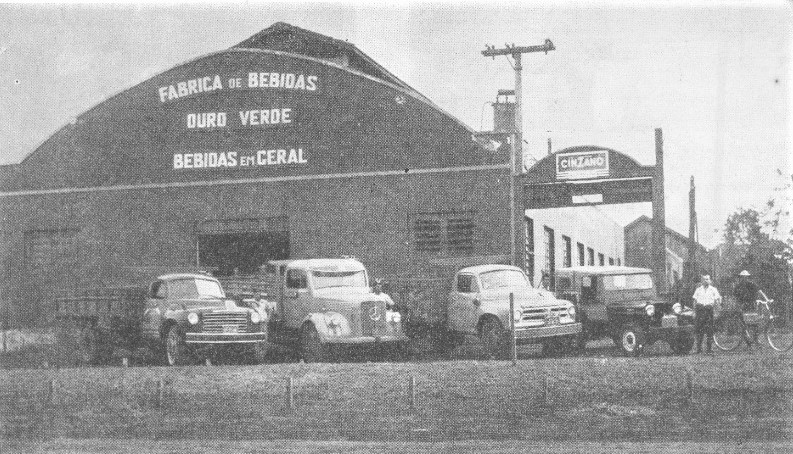 Fábrica de Bebidas Ouro Verde - Final dos anos 1950