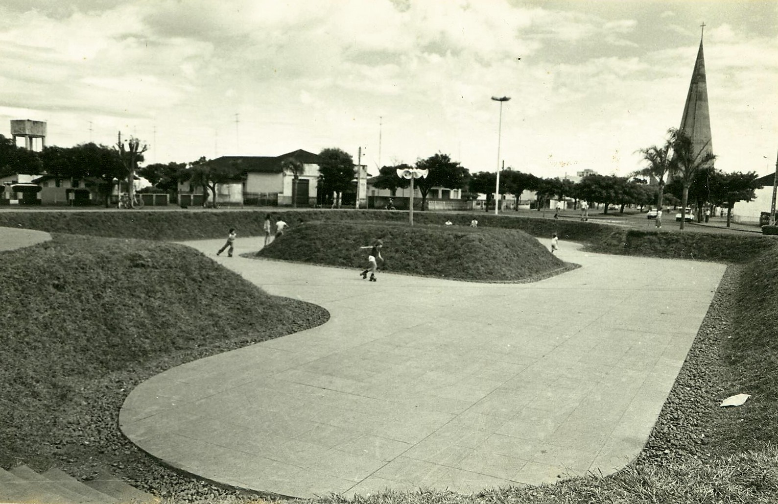 Praça Pedro Álvares Cabral - Início dos anos 1980