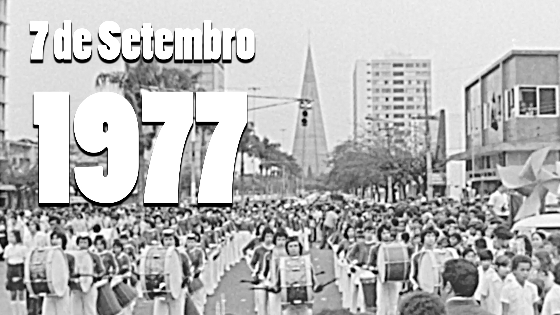 RARIDADE - Desfile de 7 de setembro de 1977