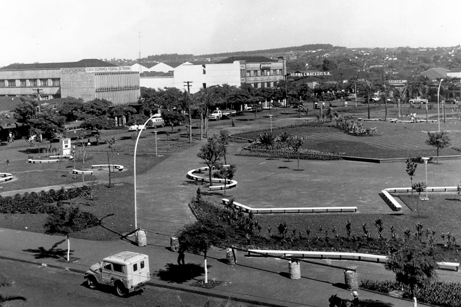 Praça Napoleão Moreira da Silva - Década de 1960