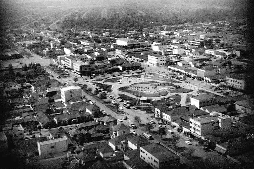 Maringá Novo - Vista aérea em 1962