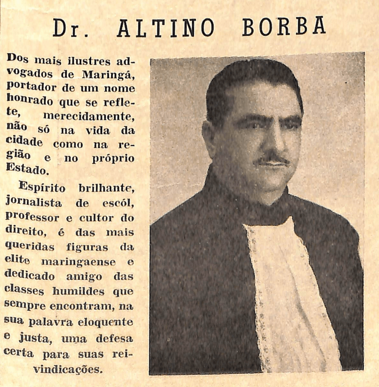 Altino Borba - 1957