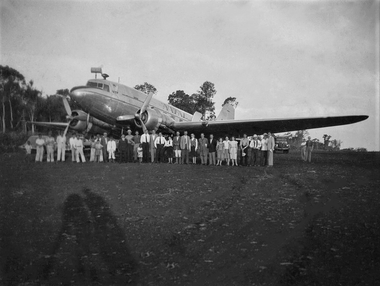 Douglas DC-3 em Maringá - Anos 1950