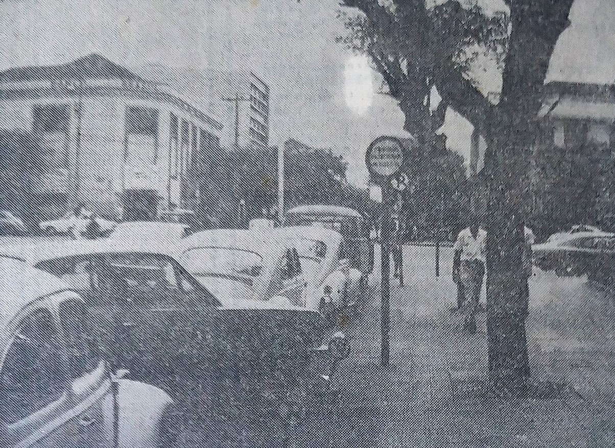 Rua Santos Dumont x avenida Getúlio Vargas - 1972