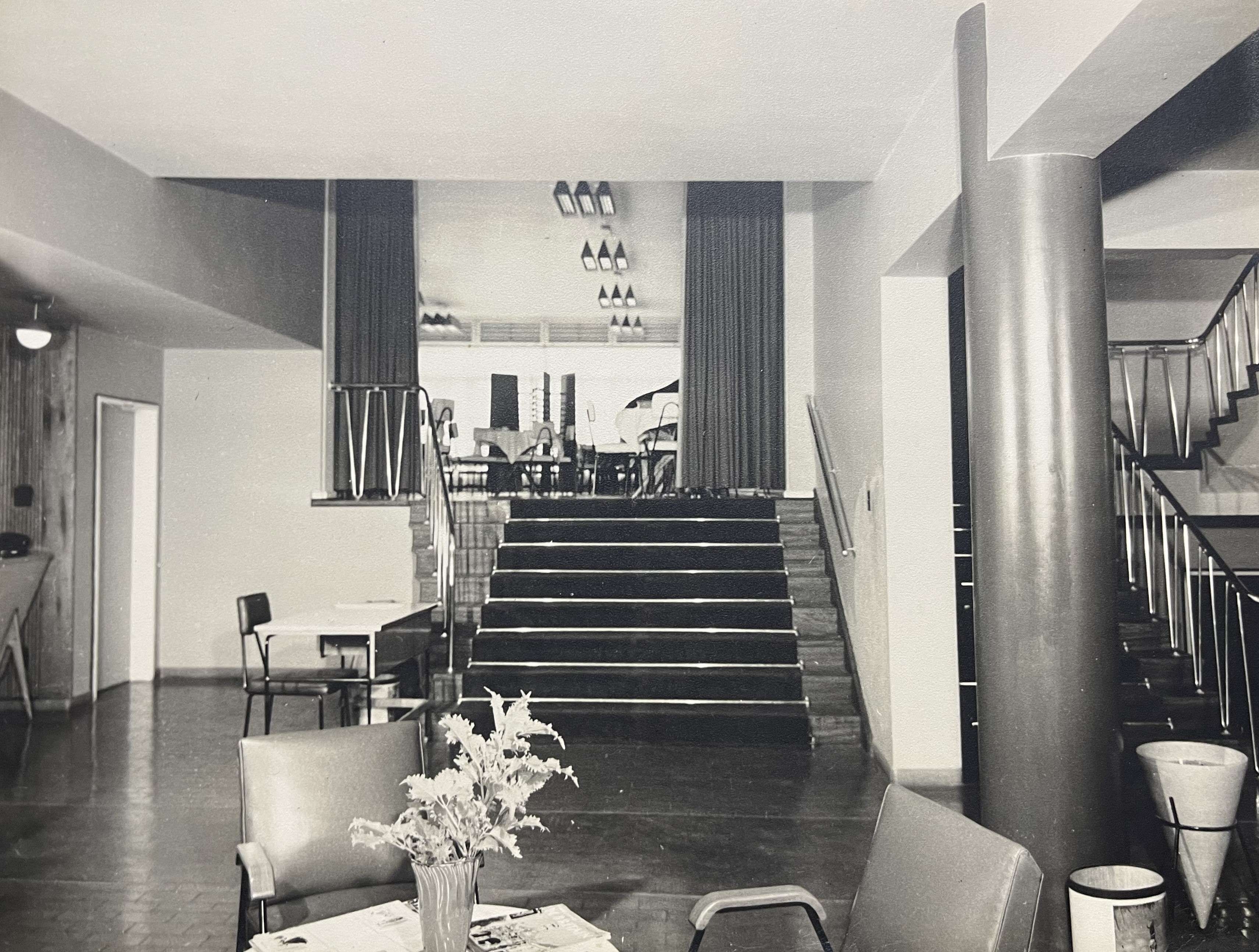 Salão de eventos do Grande Hotel Maringá - Anos 1950
