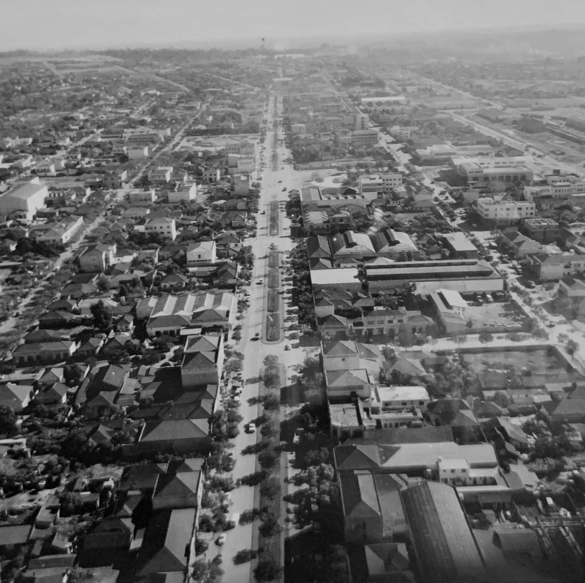 Região central de Maringá - Década de 1960