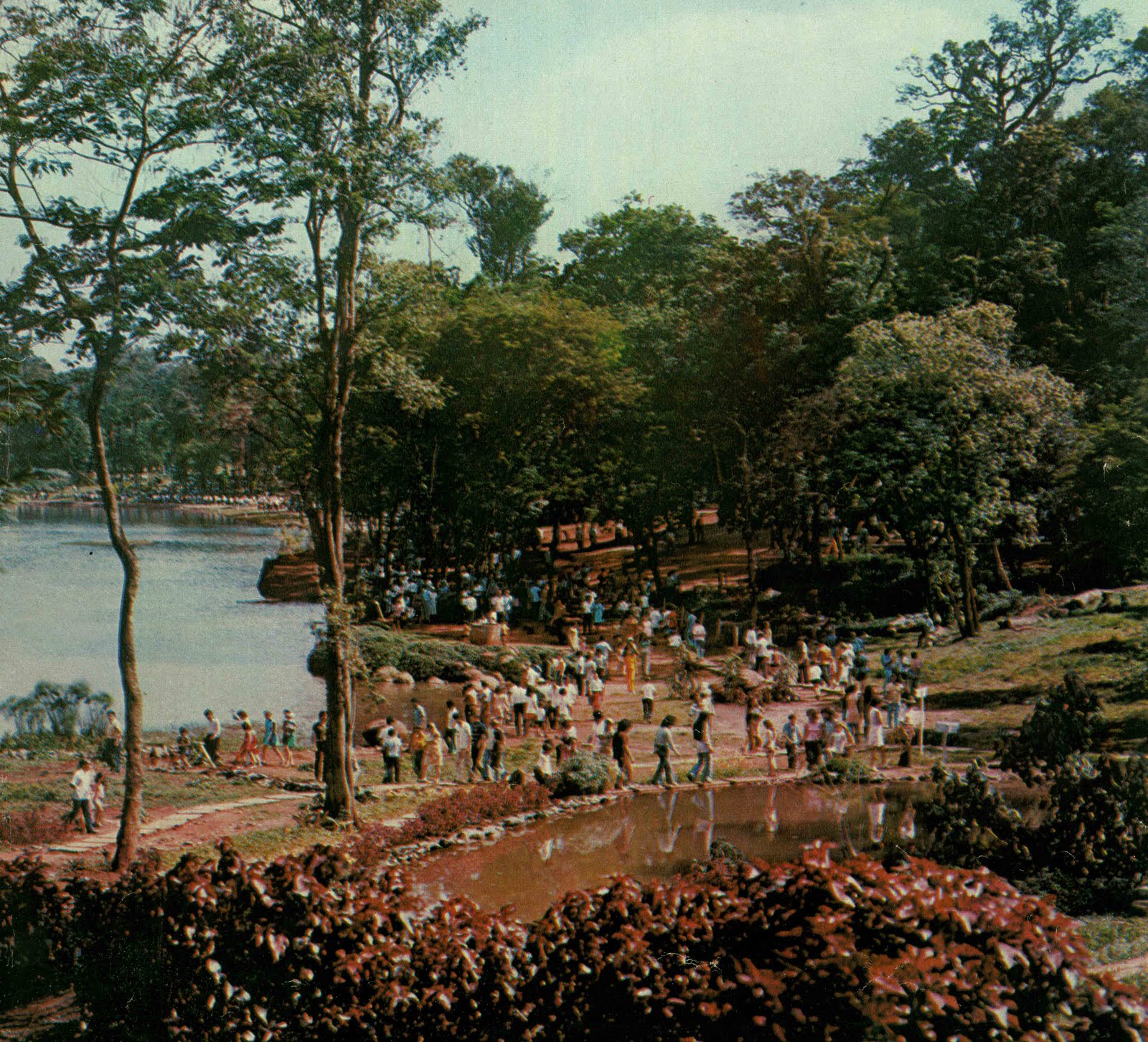 Parque do Ingá - Década de 1970