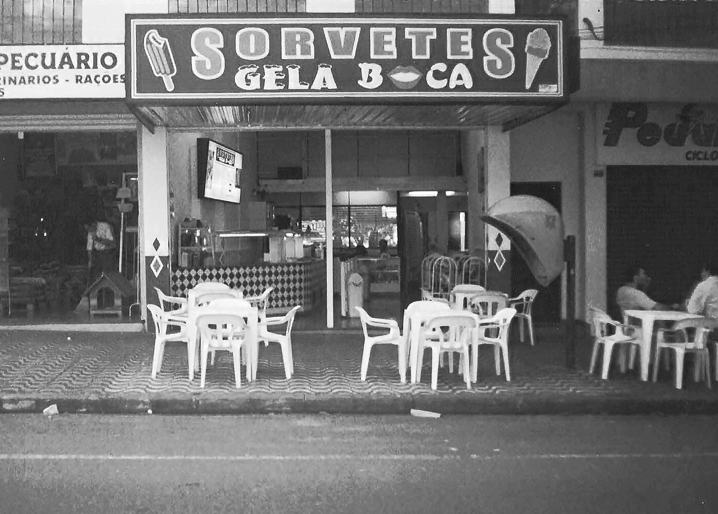 Primeira unidade da Sorveteria Gela Boca - 2000