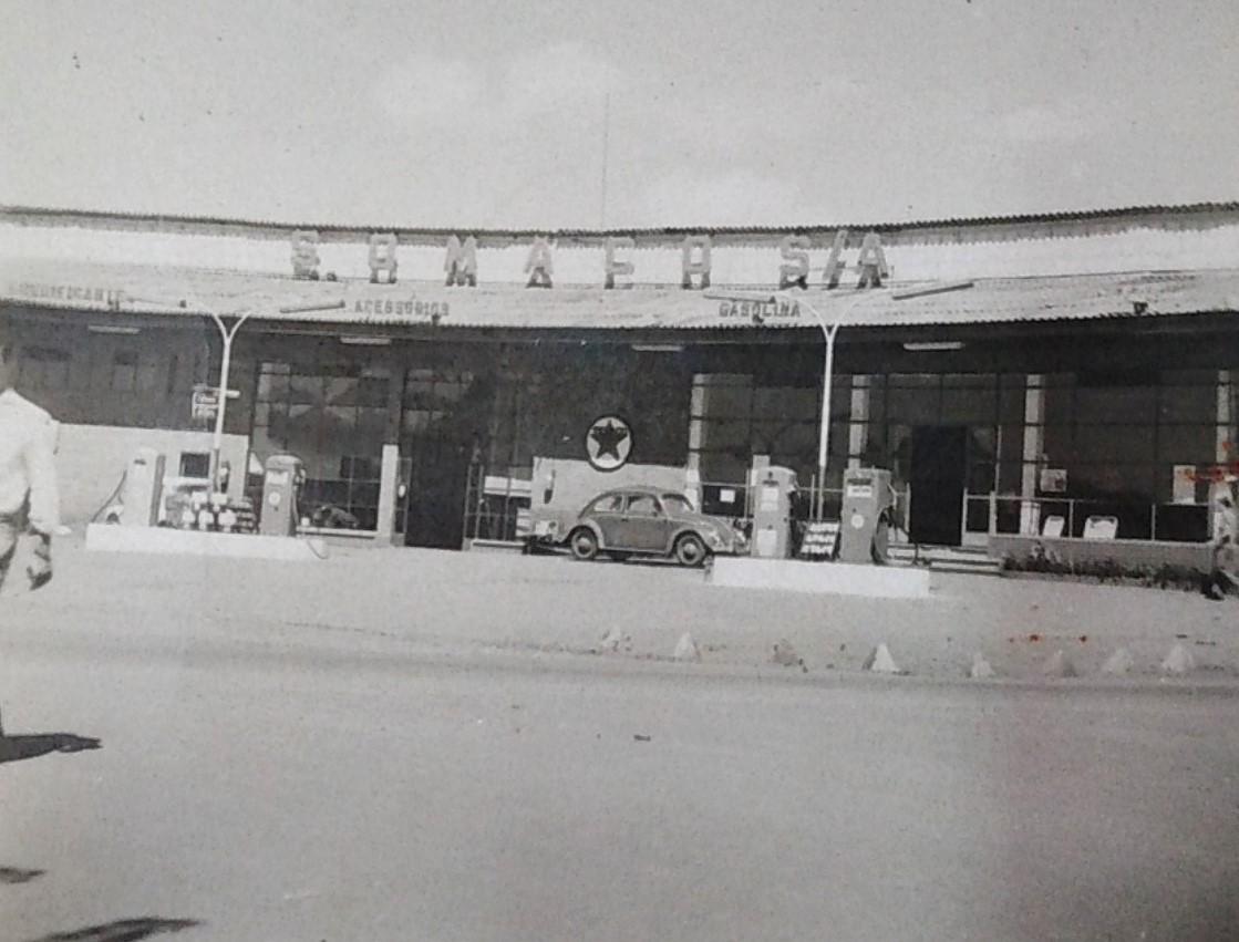SOMACO: posto e concessionária - Anos 1960