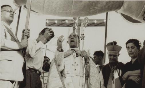 Posse do 1º Bispo de Maringá - 1957