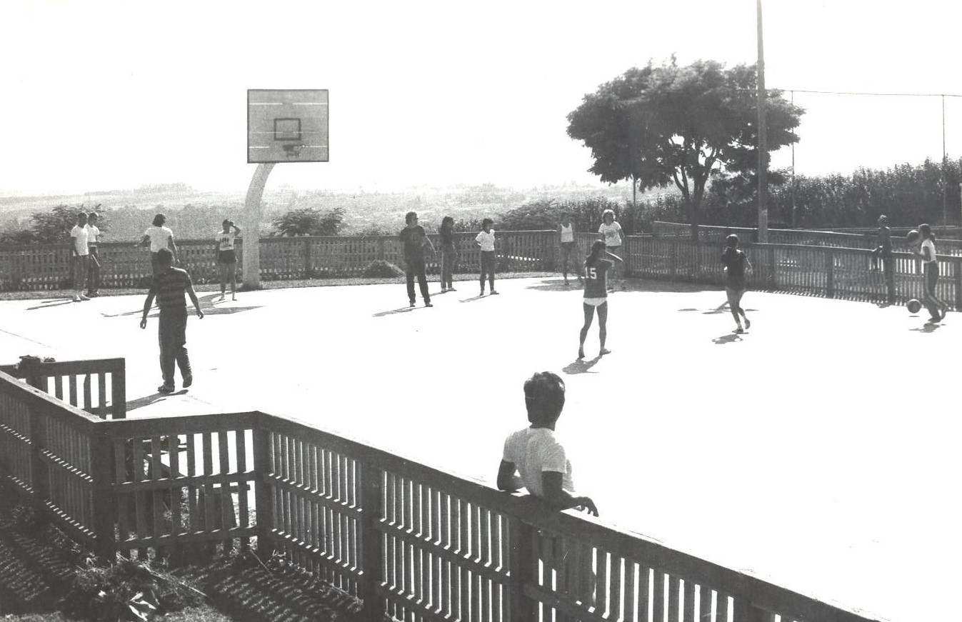 Quadra do Club Olímpico - Início dos anos 1980