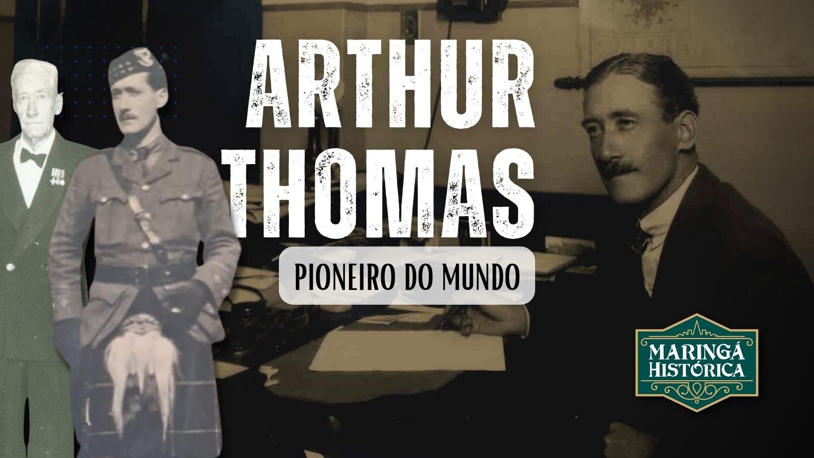Arthur Thomas, pioneiro do mundo