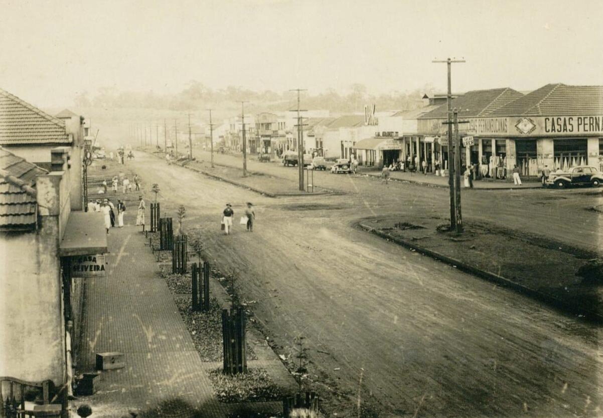 Avenida Brasil - Década de 1950