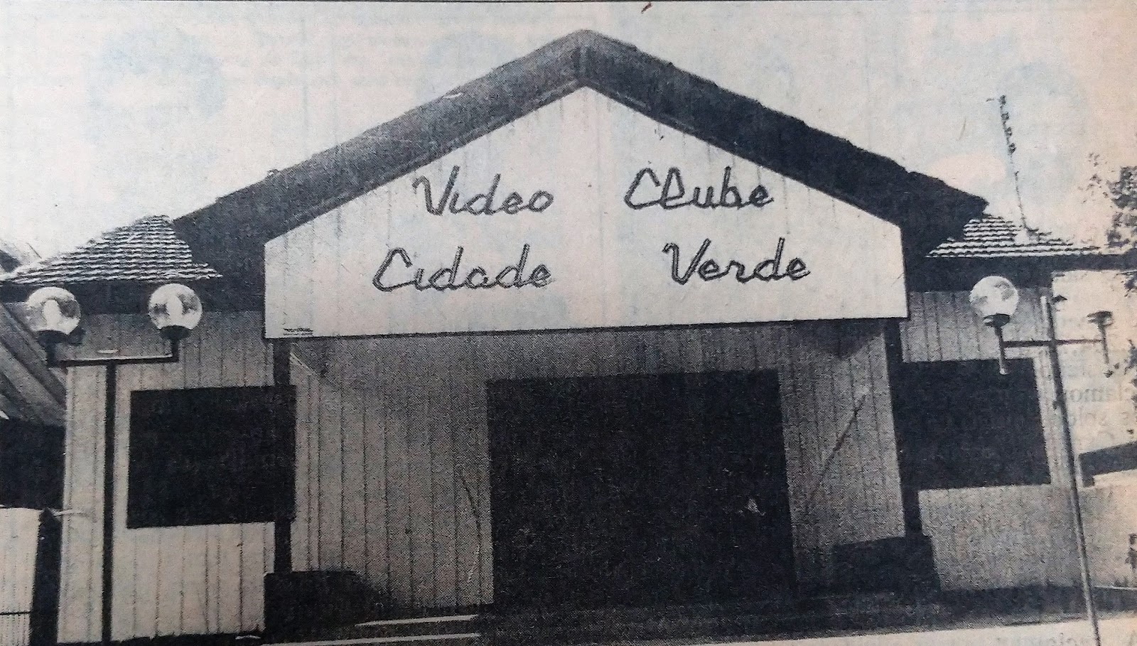 Vídeo Clube Cidade Verde - 1988