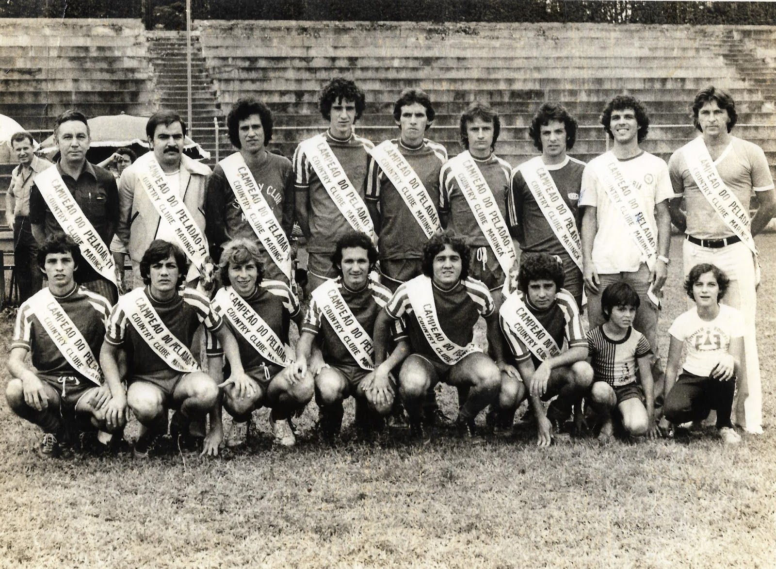 Campeão do Peladão de 1977