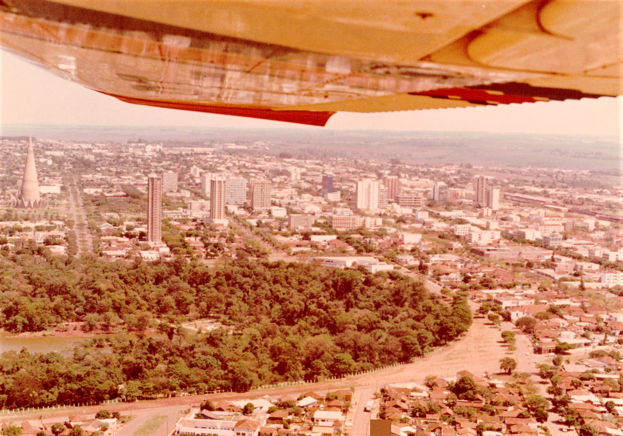 Parque do Ingá e região central - Década de 1980