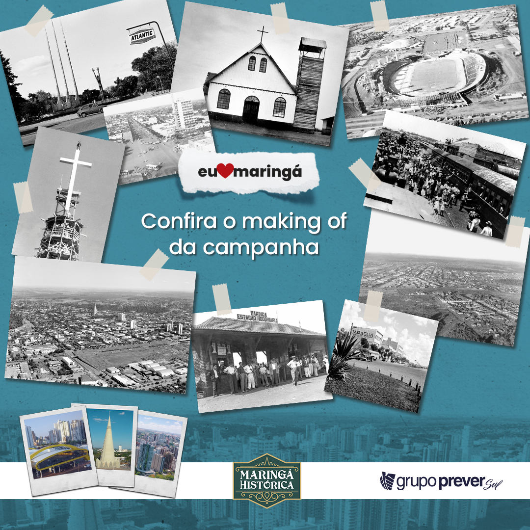 Making of: confira como a campanha do Grupo Prever Sul para comemorar os 74 anos de Maringá foi criada