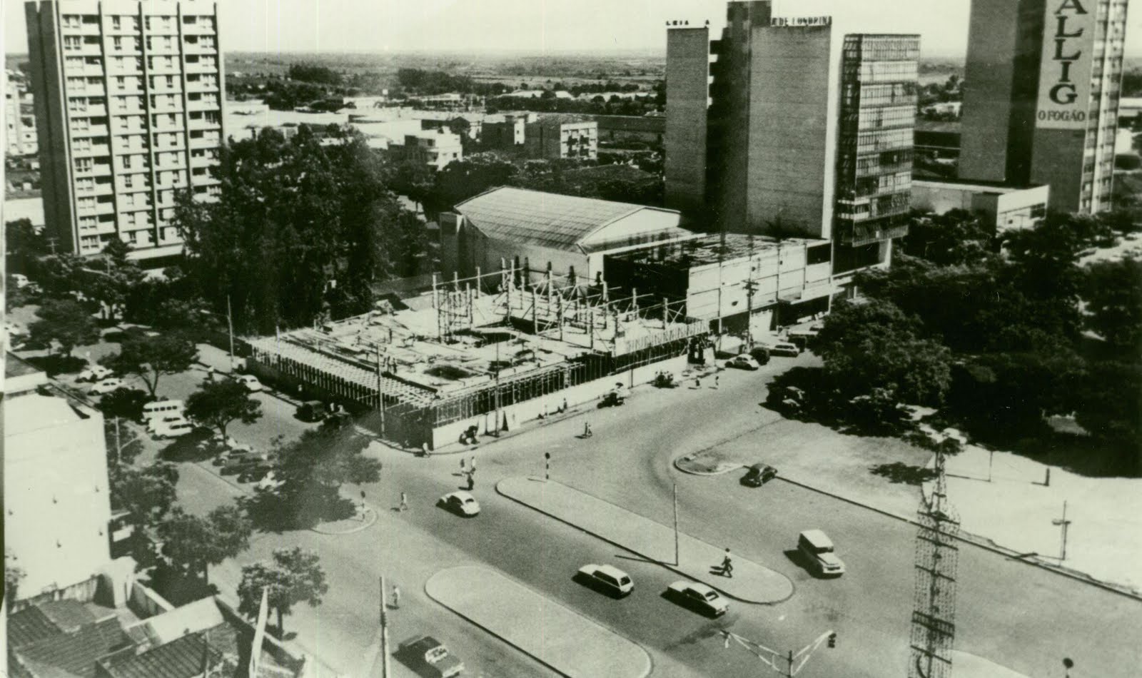 Centro Comercial - Início da década de 1970