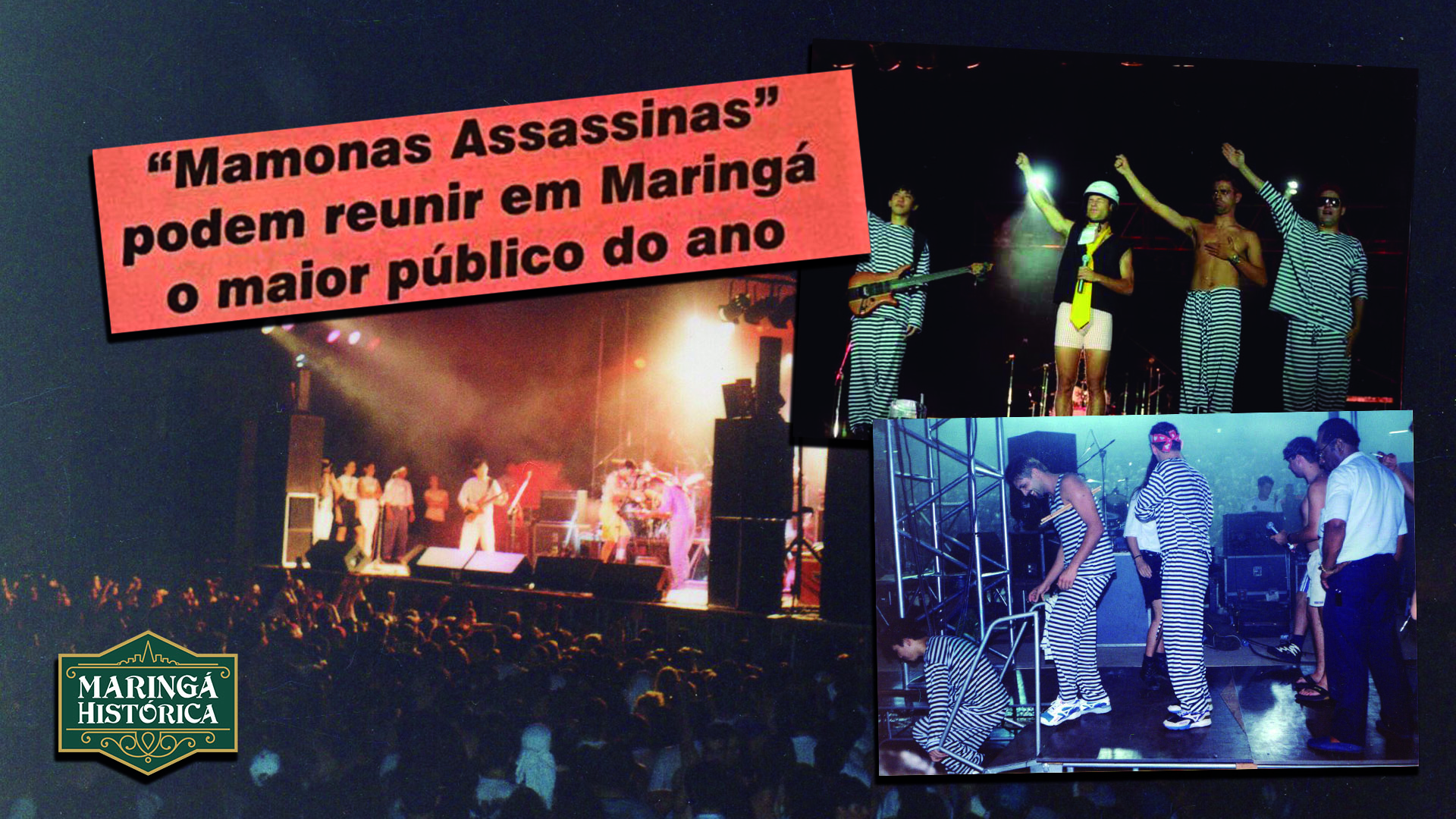 Mamonas Assassinas em Maringá - 1995