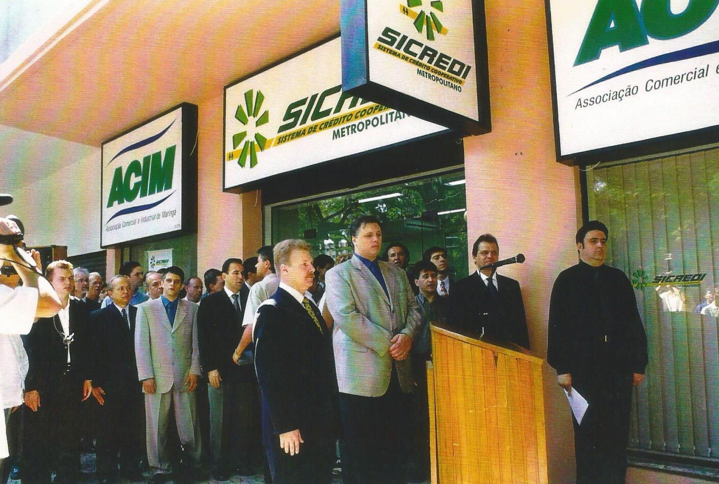 Inauguração da Cooperativa de Crédito Metropolitano - 1999