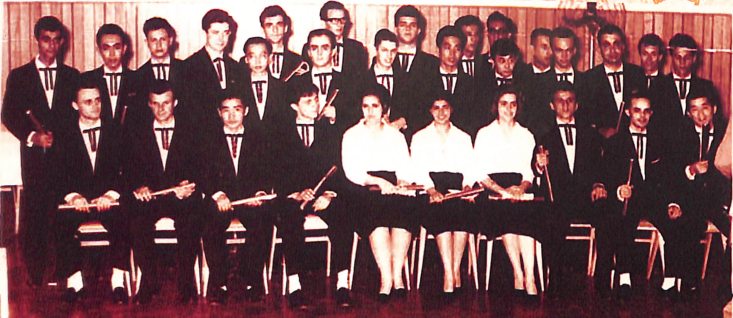Formandos da Escola Técnica de Comércio de Maringá - 1961