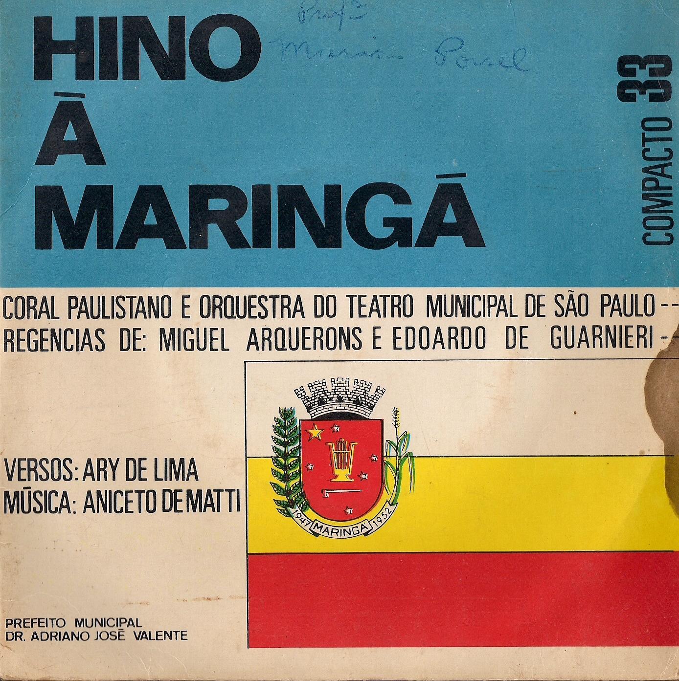 Compacto com Hino de Maringá