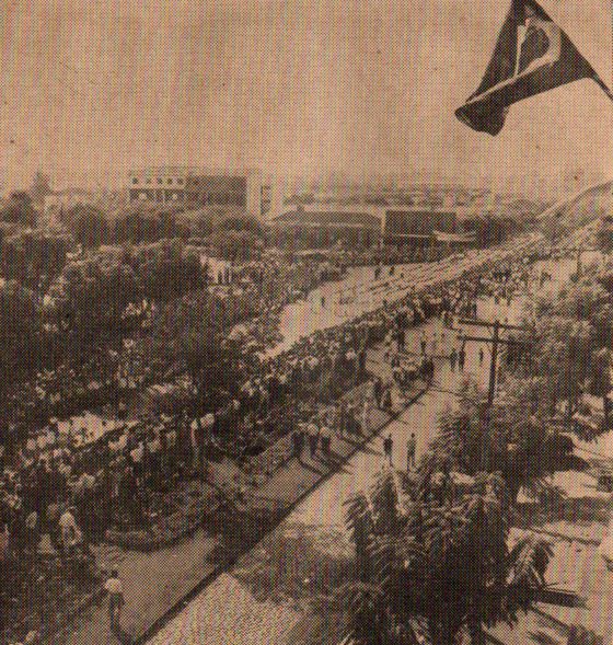 Desfile de aniversário de Maringá - 1963