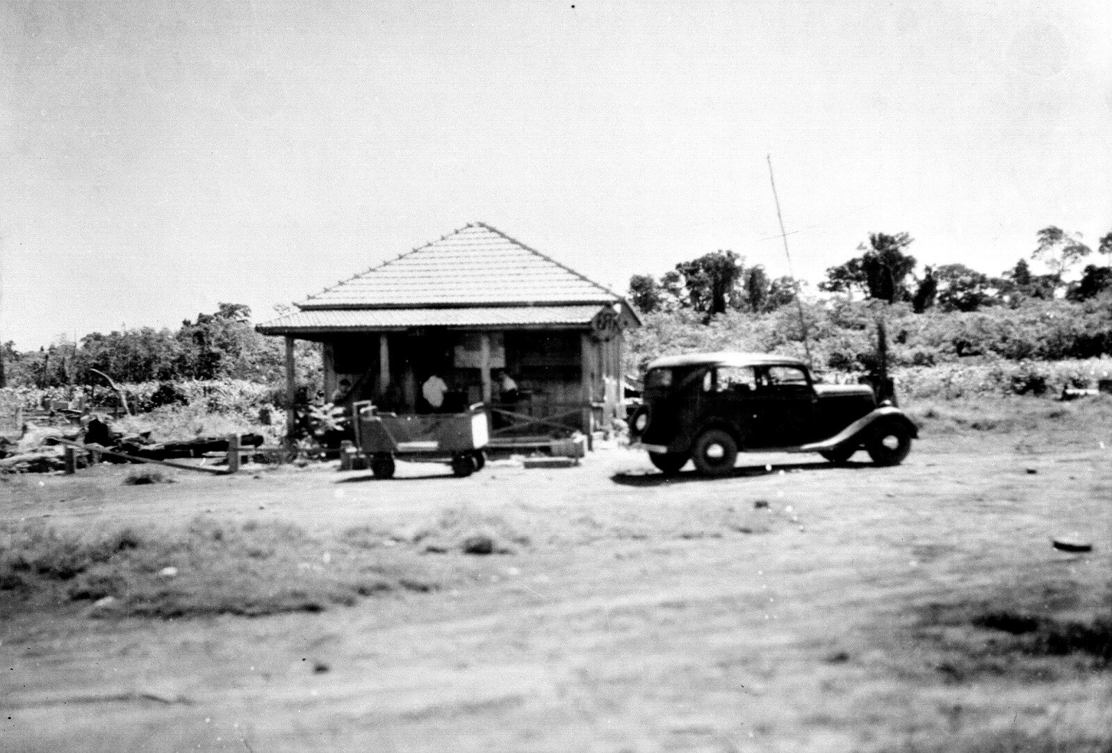 Terminal de passageiros - Fins dos anos 1940
