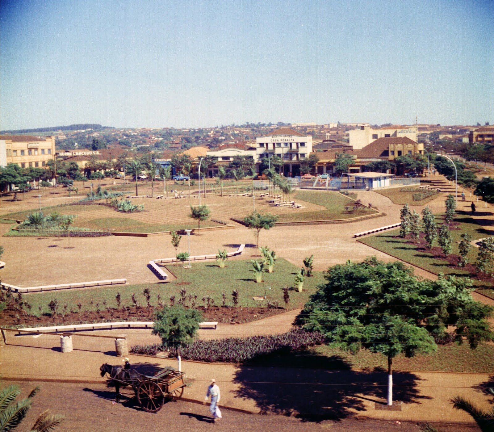 Praça Napoleão Moreira da Silva - Década de 1960