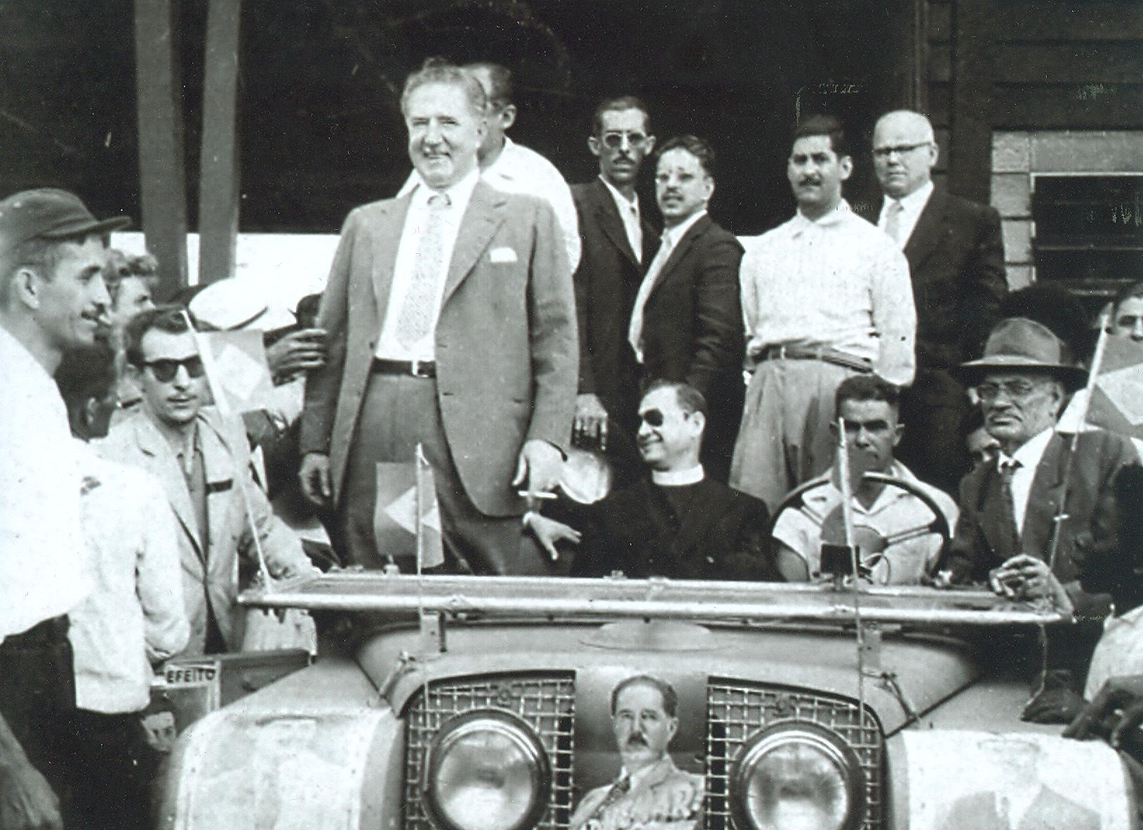 Adhemar de Barros em Maringá - 1956