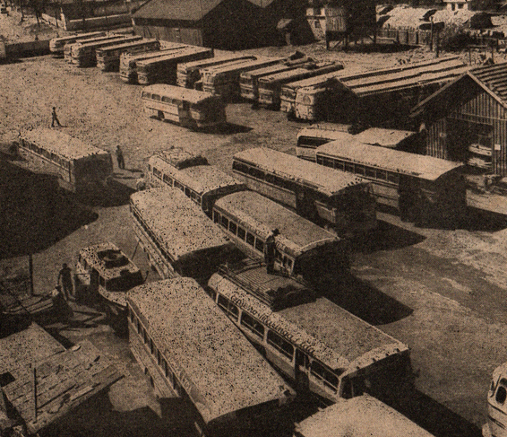 Oficinas do Expresso Maringá - 1963