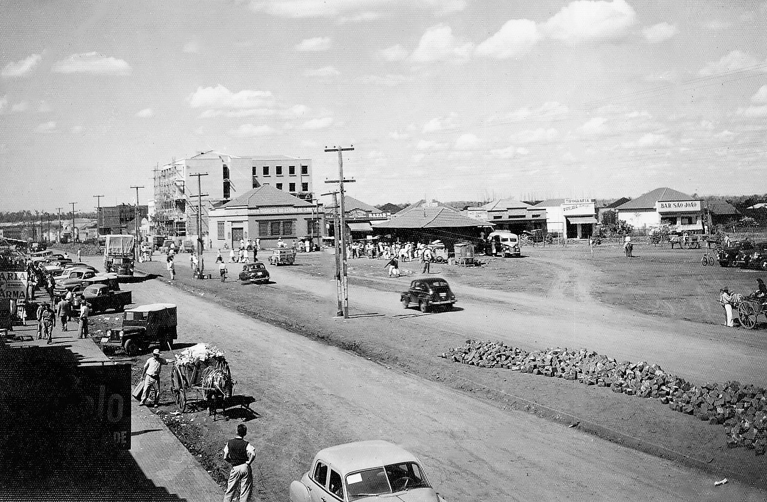 Avenida Brasil - Início da década de 1950