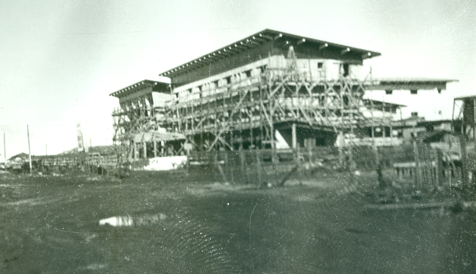 Grande Hotel Maringá em construção - 1954