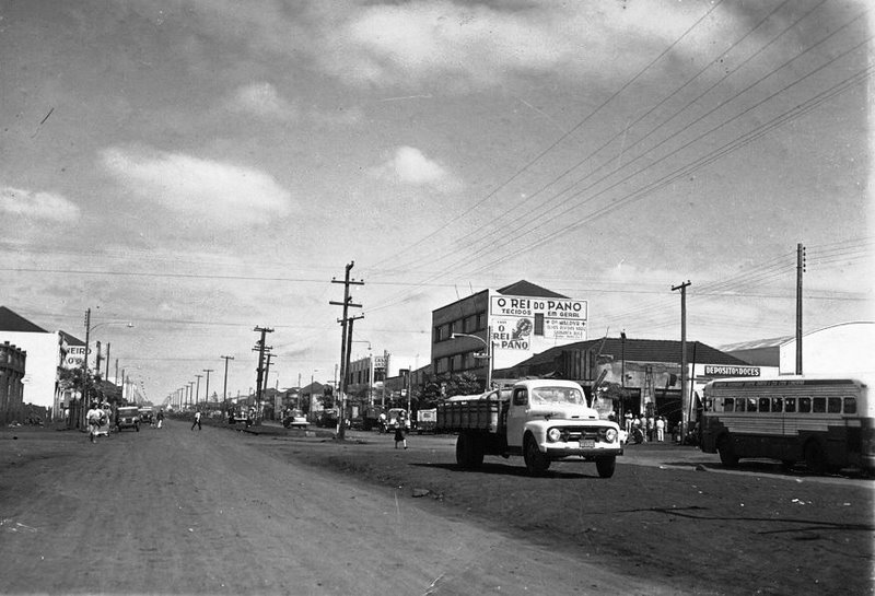 Avenida Brasil - Final da década de 1950