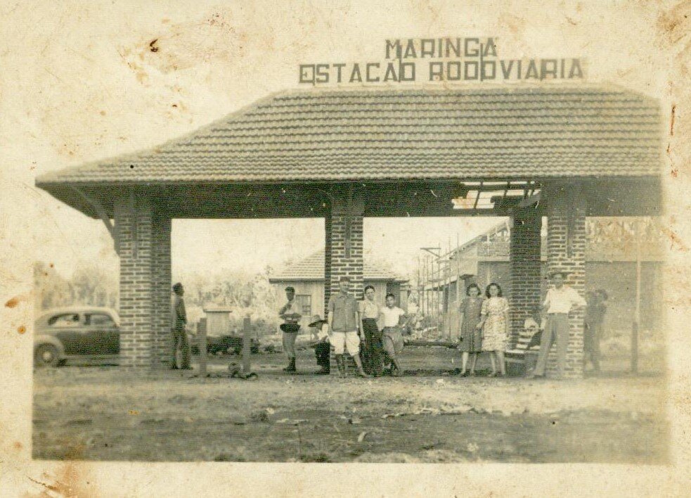 Estação Rodoviária de Maringá - Final da década de 1940