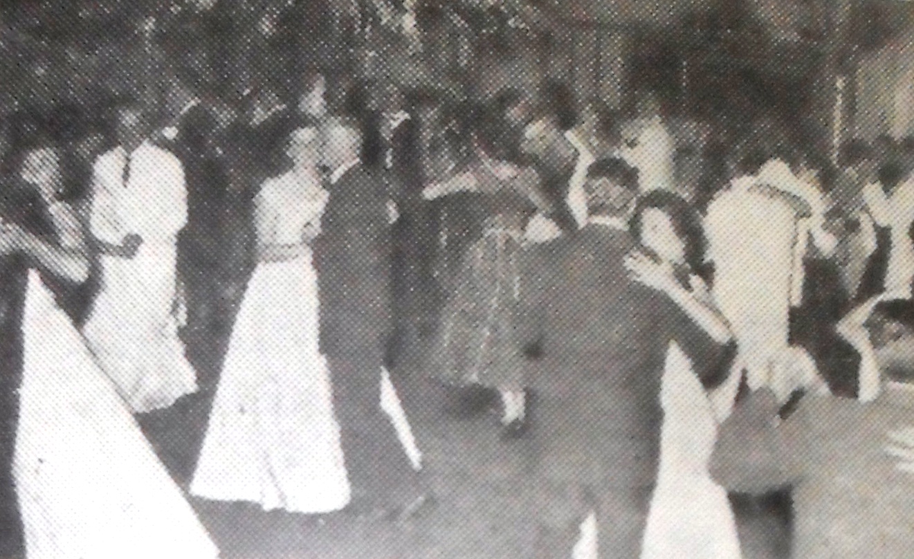 Baile da vitória em 1952: Aero Clube de Maringá