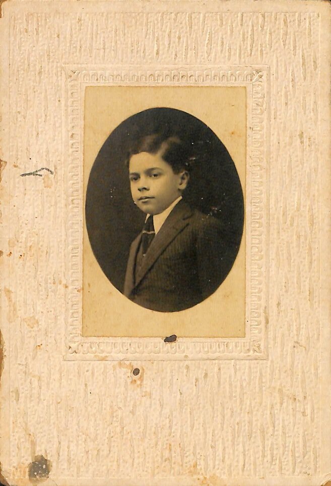Gerardo Braga, criança - 1920
