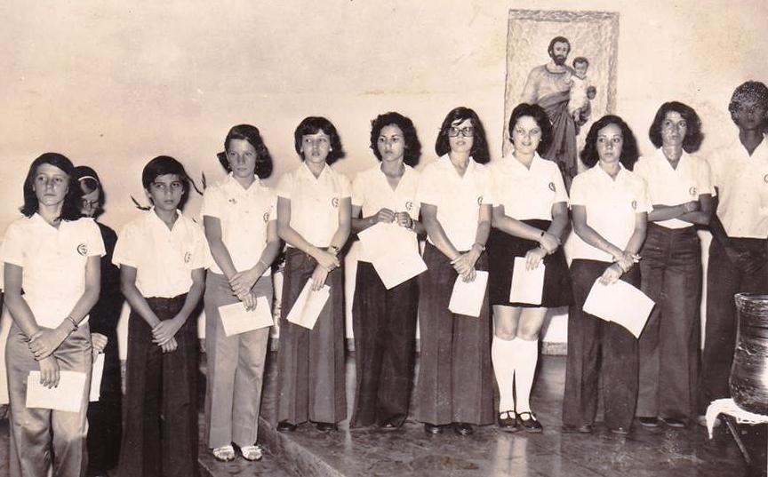 Entrega de diplomas - Colégio Santo Inácio - 1976