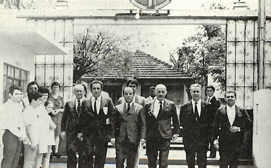 Visita do Cônsul Português à Maringá - 1991