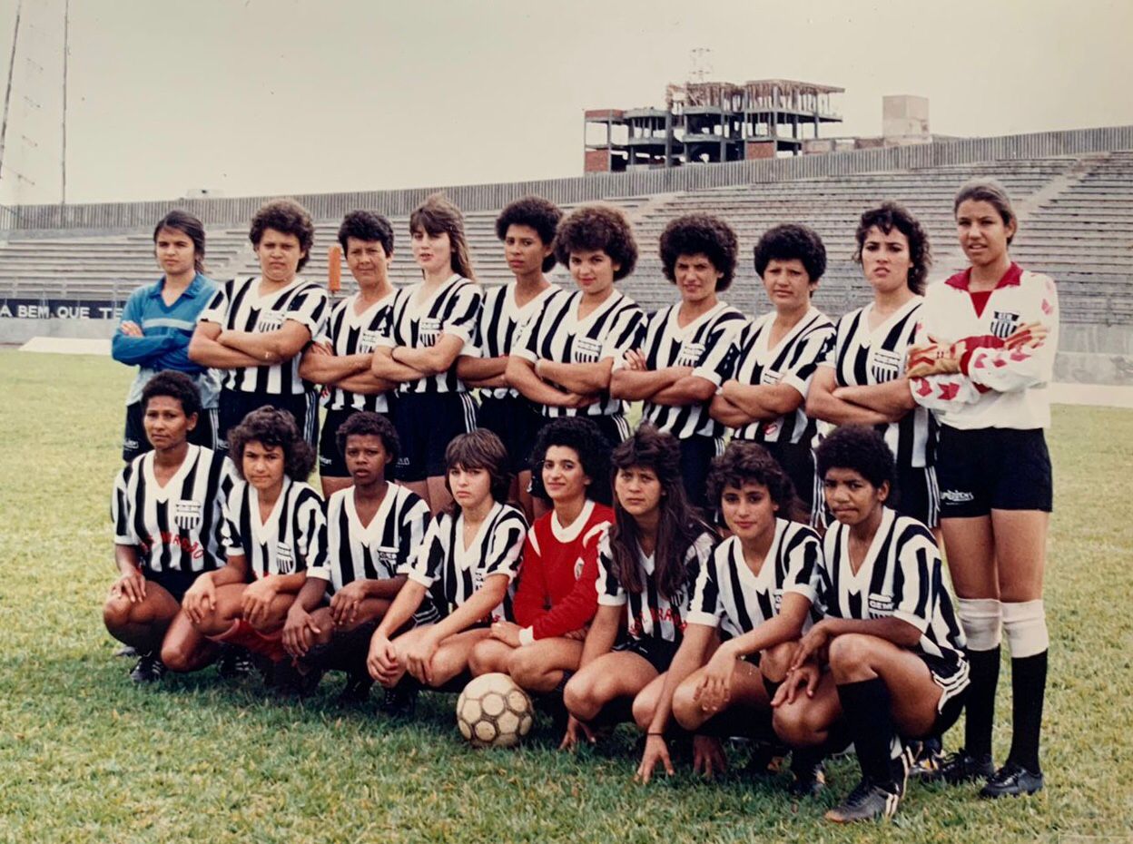 Time feminino do Grêmio Maringá - 1988