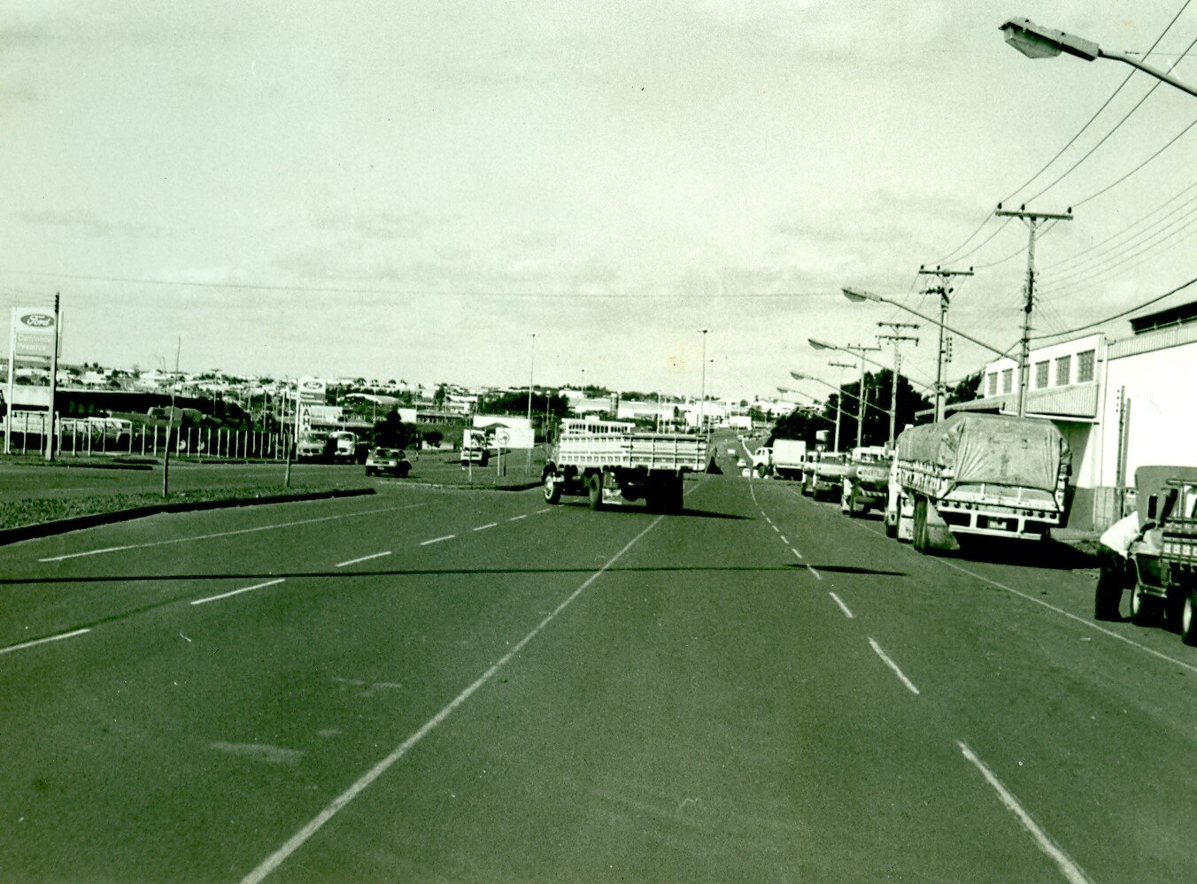 Avenida Colombo - Década de 1980