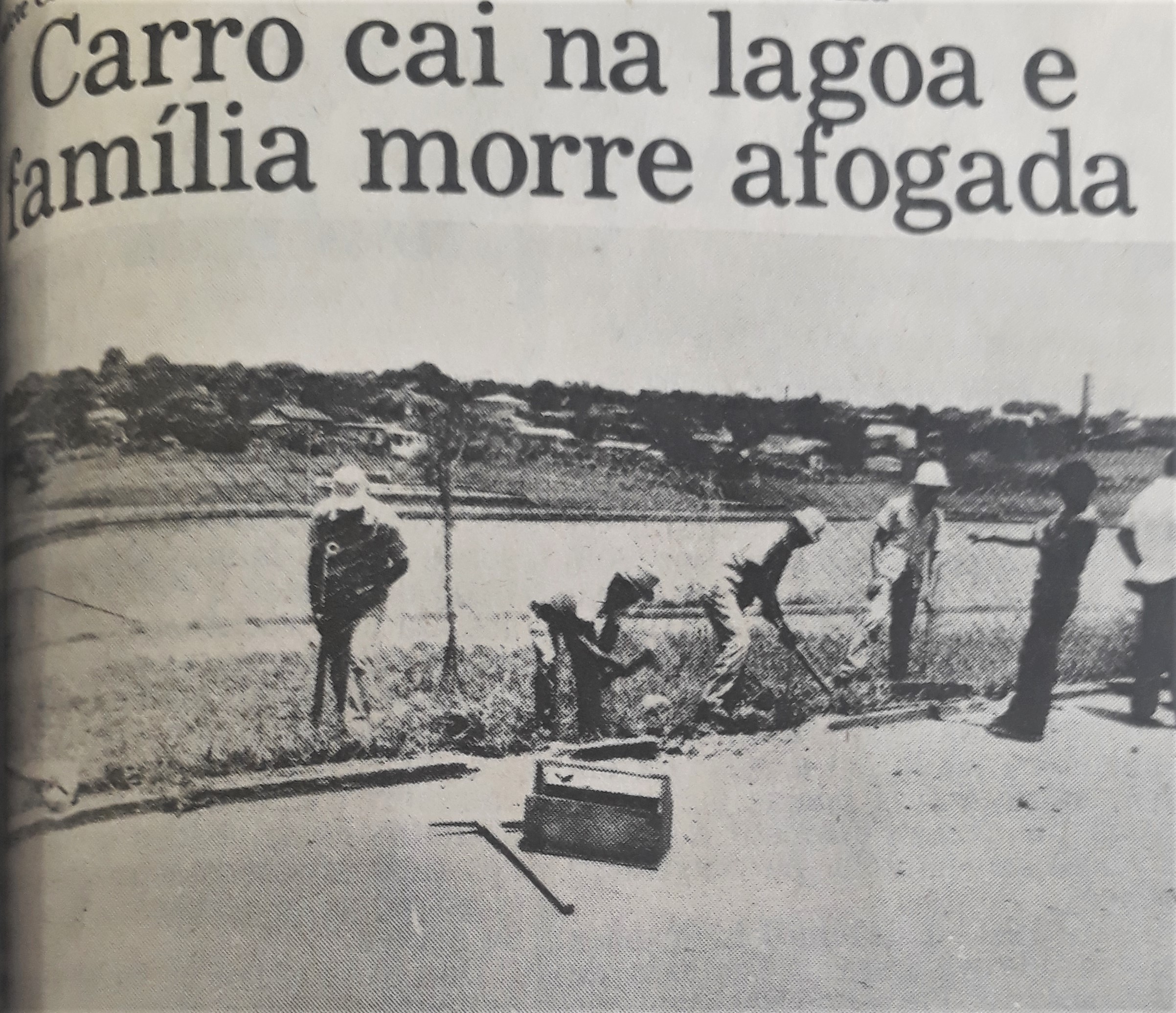 Família morre em lago do 