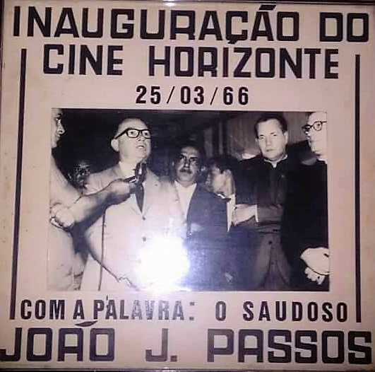 Inauguração do Cine Horizonte - 1966