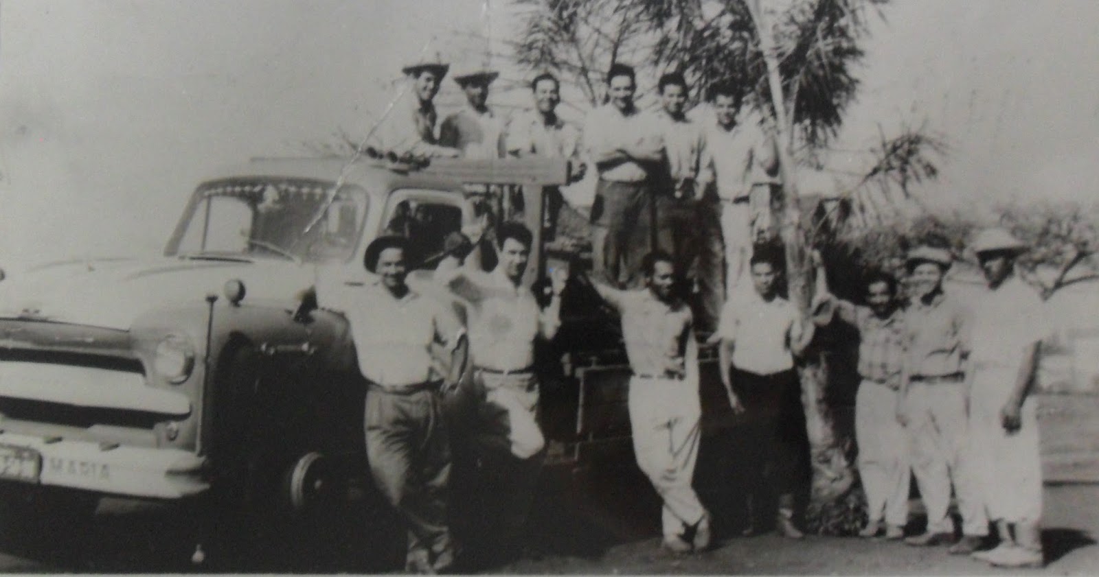 Equipe do Horto Florestal - Década de 1950